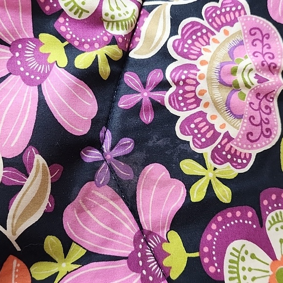 Vera Bradley Pirouette Pink floral large campus backpack padded laptop slot - Picture 3 of 14